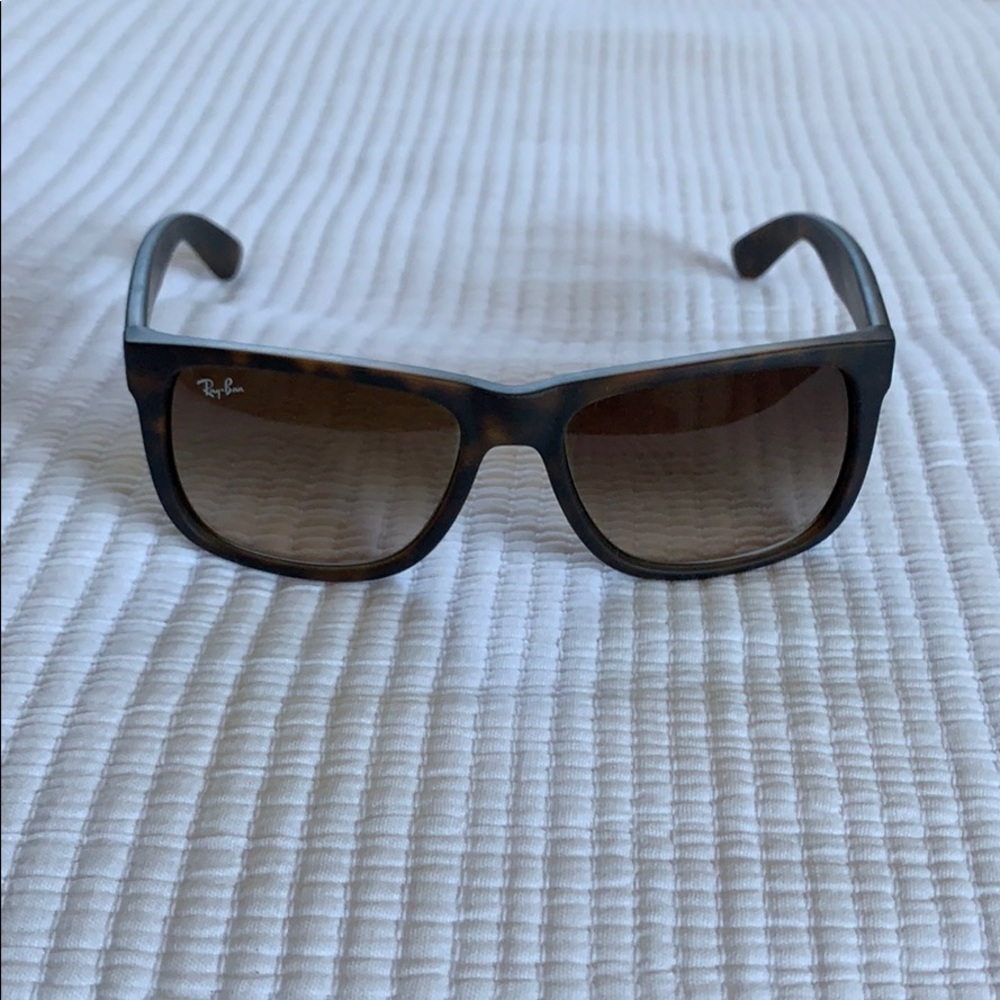 Ray ban Justin matte tortoise sunglasses